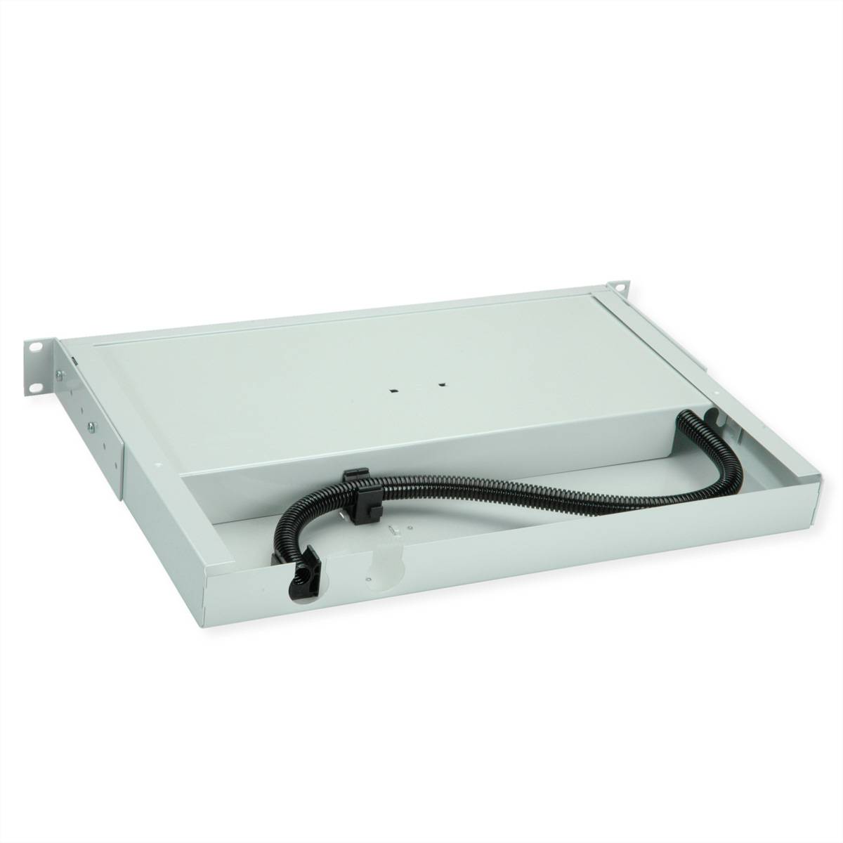 TELEGÄRTNER PROFI V LWL-Panel mit Kupplungen, 24x LC Duplex, türkis, OM3