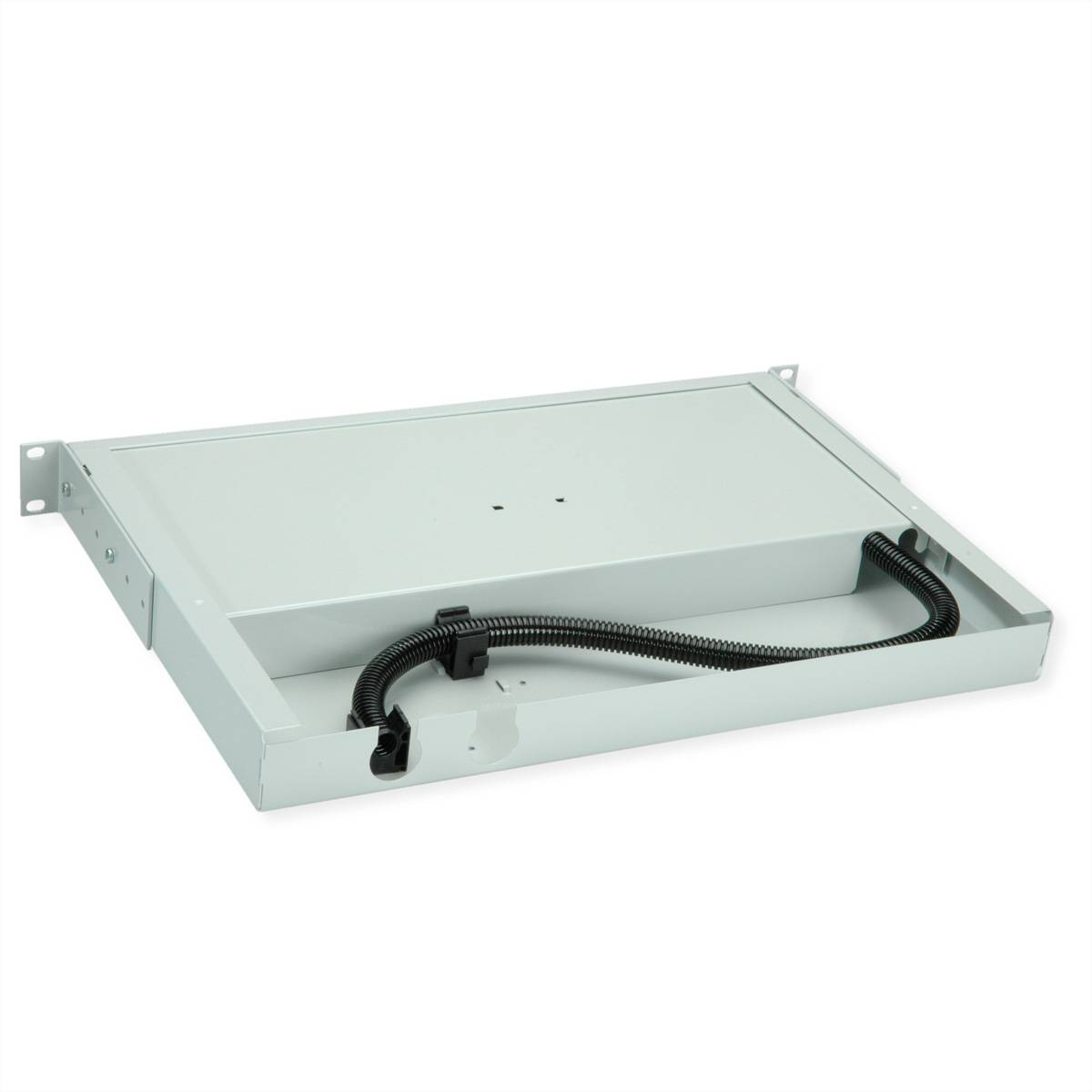 TELEGÄRTNER PROFI V LWL-Panel mit Kupplungen, 12x LC Duplex, blau, OS2