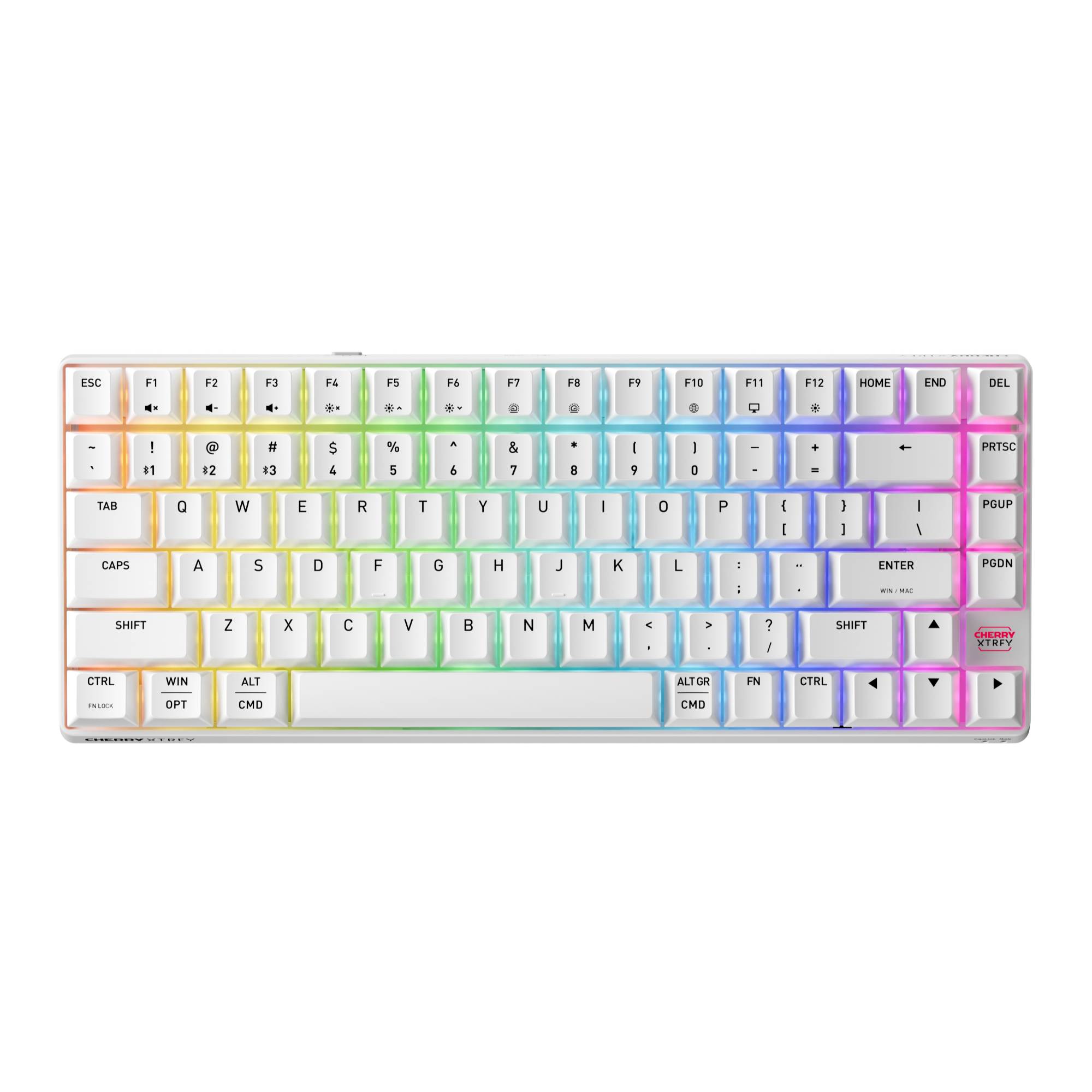Cherry K33 COMPACT FS WIRELESS KEYBOARD WHITE US-INTERNATIONAL Tastatur