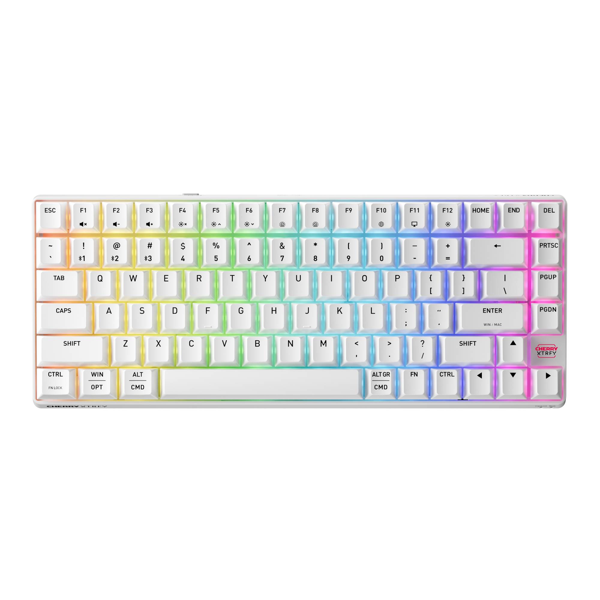 Cherry K33 COMPACT FS WIRELESS KEYBOARD WHITE US-INTERNATIONAL Tastatur