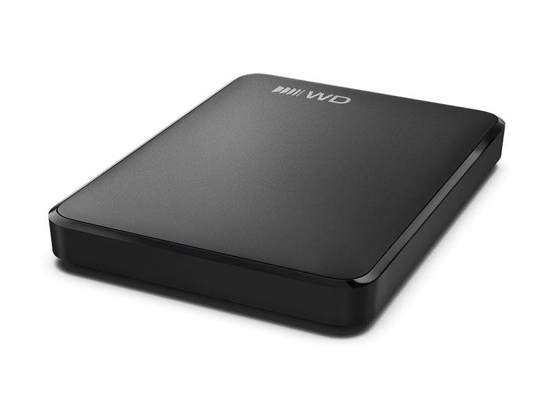 WD Elements Portable (USB-C), 1 TB, 2.5", 3.2 Gen 1 (3.1 Gen 1), Schwarz