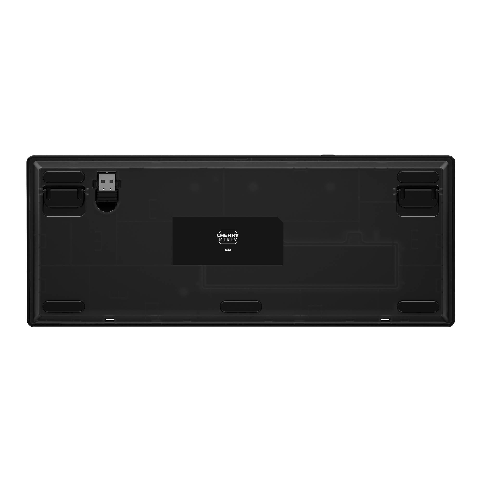 Cherry K33 COMPACT FS WIRELESS KEYBOARD BLACK FRANCE - Tastatur