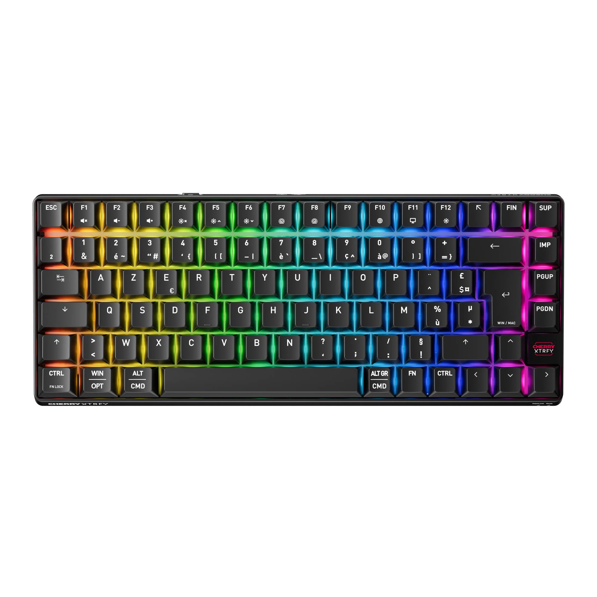Cherry K33 COMPACT FS WIRELESS KEYBOARD BLACK FRANCE - Tastatur