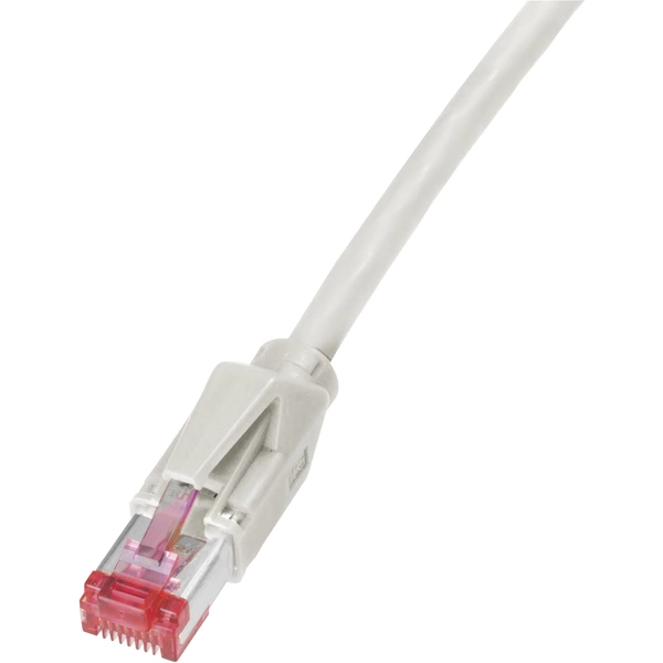 Dätwyler K8708GR.20 RJ45 Netzwerkkabel, Patchkabel CAT 6 S/FTP 20.00m Grau Flammwidrig, mit Rastnasenschutz 1St. Dätwyler K8708GR.20 RJ45 Netzwerkkabel, Patchkabel CAT 6 S/FTP 20.00m Grau Flammwidrig, mit Rastnasenschutz 1St.