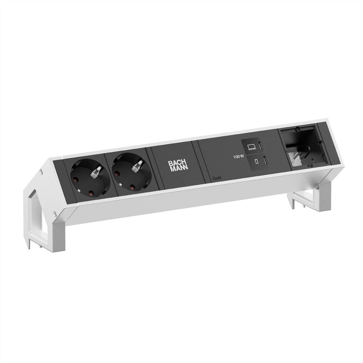 Bachmann DESK2 2xCEE7/3 1xUSB C/C BM0023757