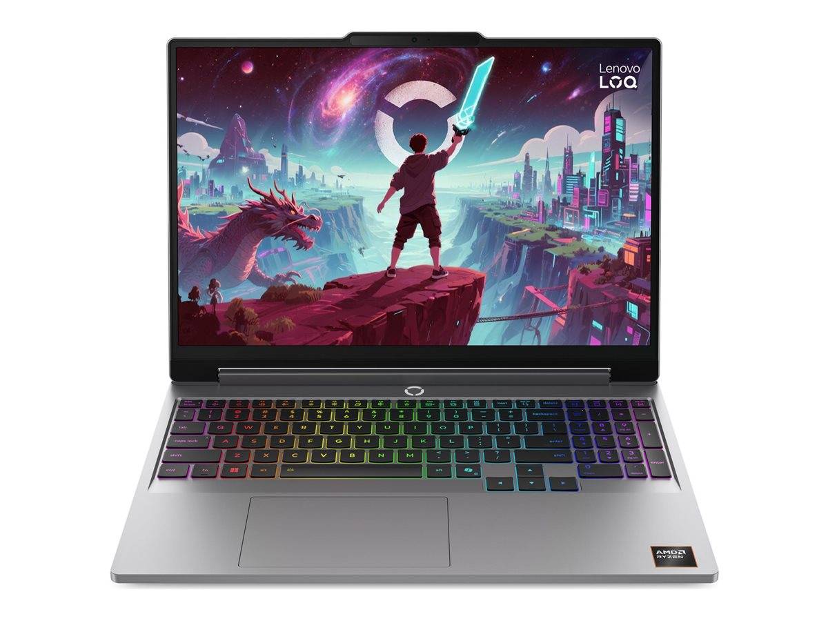 Lenovo LOQ 15AHP11 83TN0027GE grau AMD Ryzen 7 250 NVIDIA GeForce RTX 5060 - Notebook - 3,3 GHz