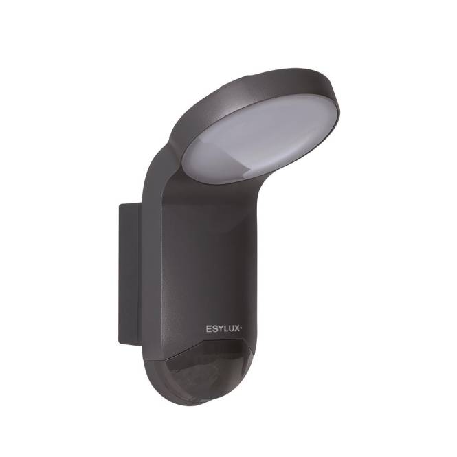 Esylux Außenstrahler WILMA WL 100 OP MD 1000lm 27/4K IP65 grafit m.BWM. 3 Modi Techn.Licht/Wohnraum