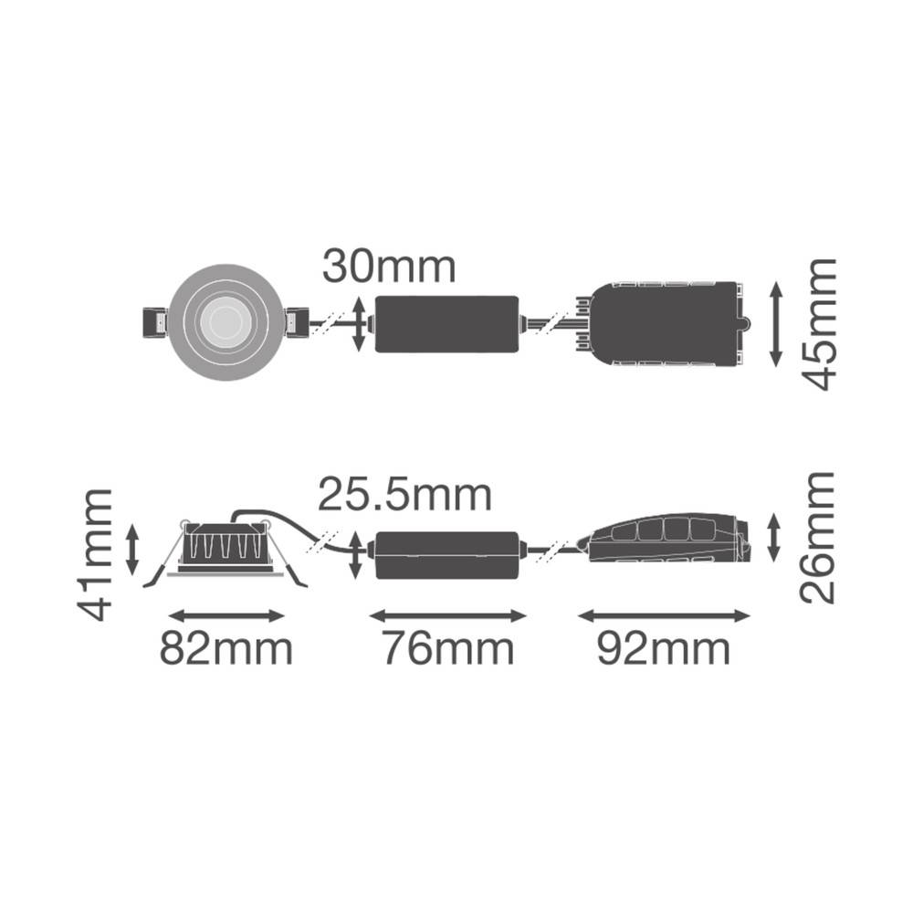 Ledvance LED-Spot SPCBOADJV6WMLMC./5X