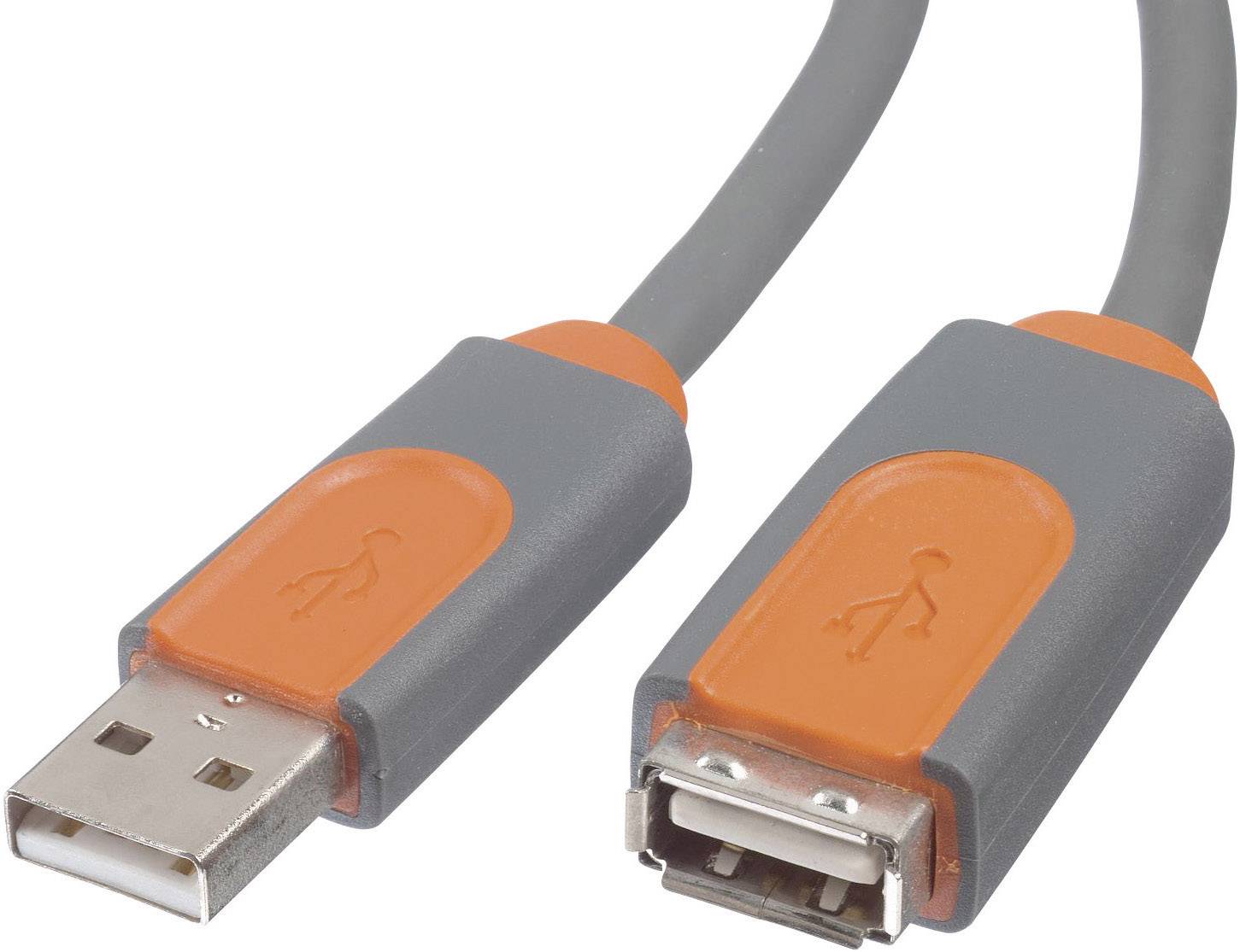 Belkin USB-Kabel USB 2.0 USB-A Stecker, USB-A Buchse 4.80 m Grau UL-zertifiziert