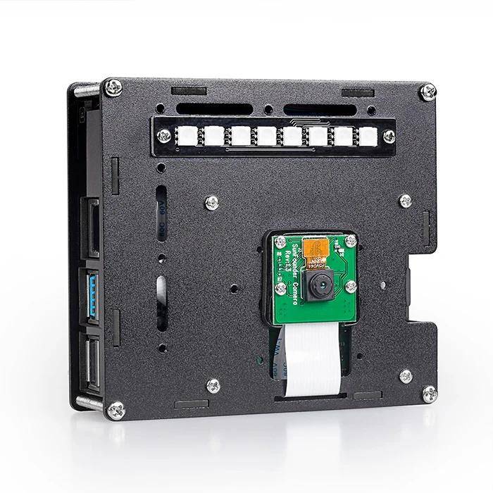 SunFounder Rascam DIY-Kamerakit für Raspberry Pi 4B, 5MP, 2,4 Zoll TFT, RGB-Flash, UART, I2C, PWM