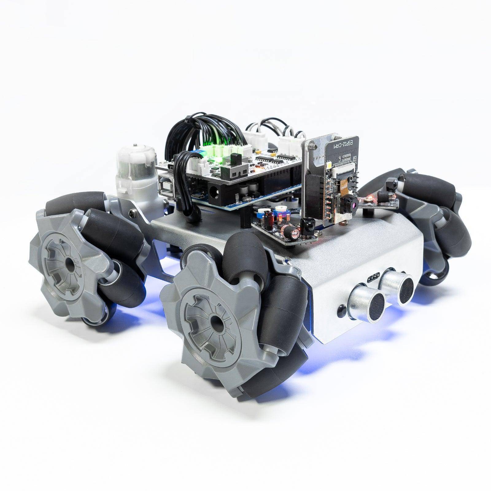 SunFounder Zeus Car Kit, Arduino Uno R3 kompatibel, 4WD, FPV, Mecanum-Räder, 6,0-8,4V, ab 12 Jahren