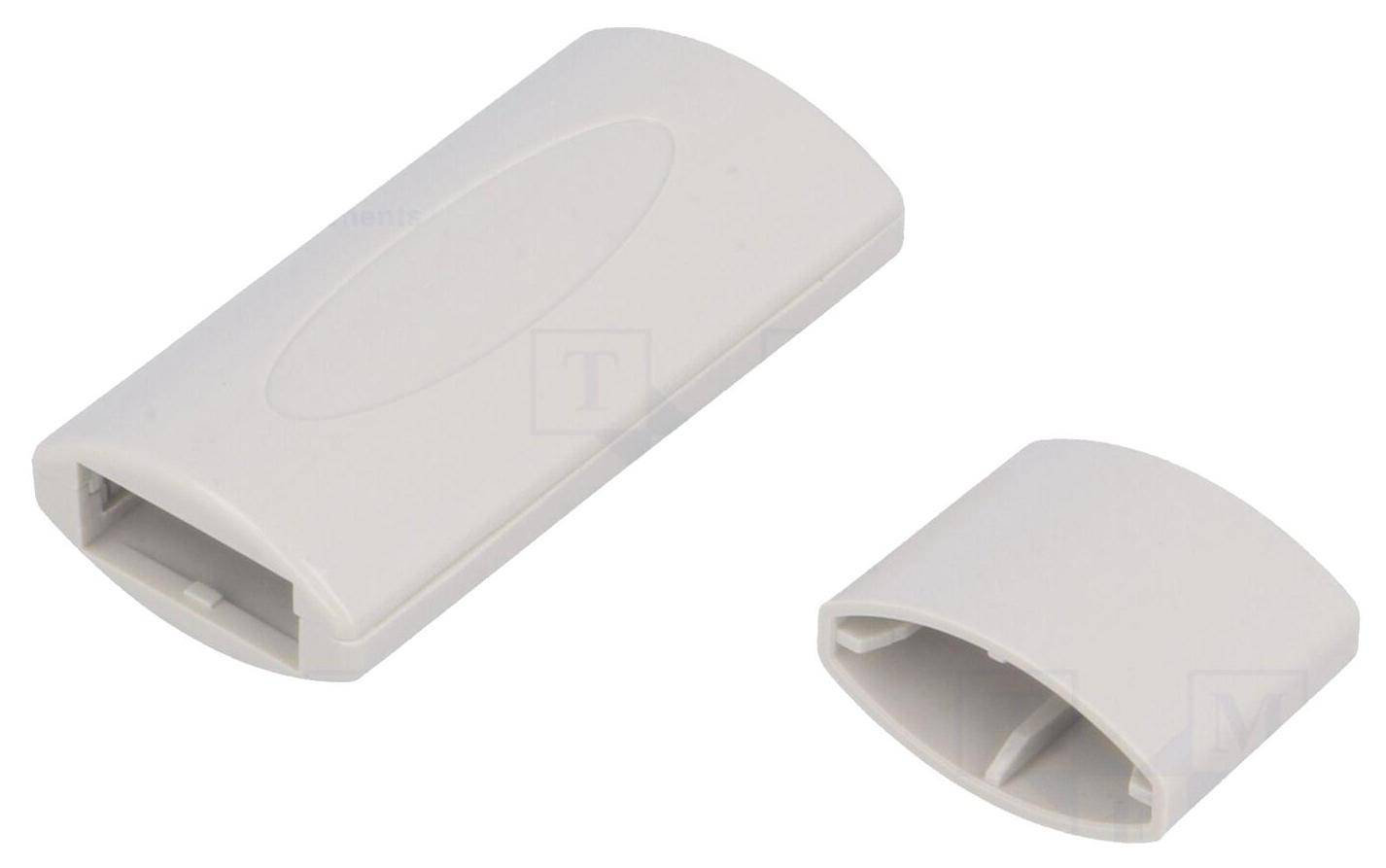 GAINTA USB Gehäuse, 18 x 33 x 8,5 mm, ABS, grau