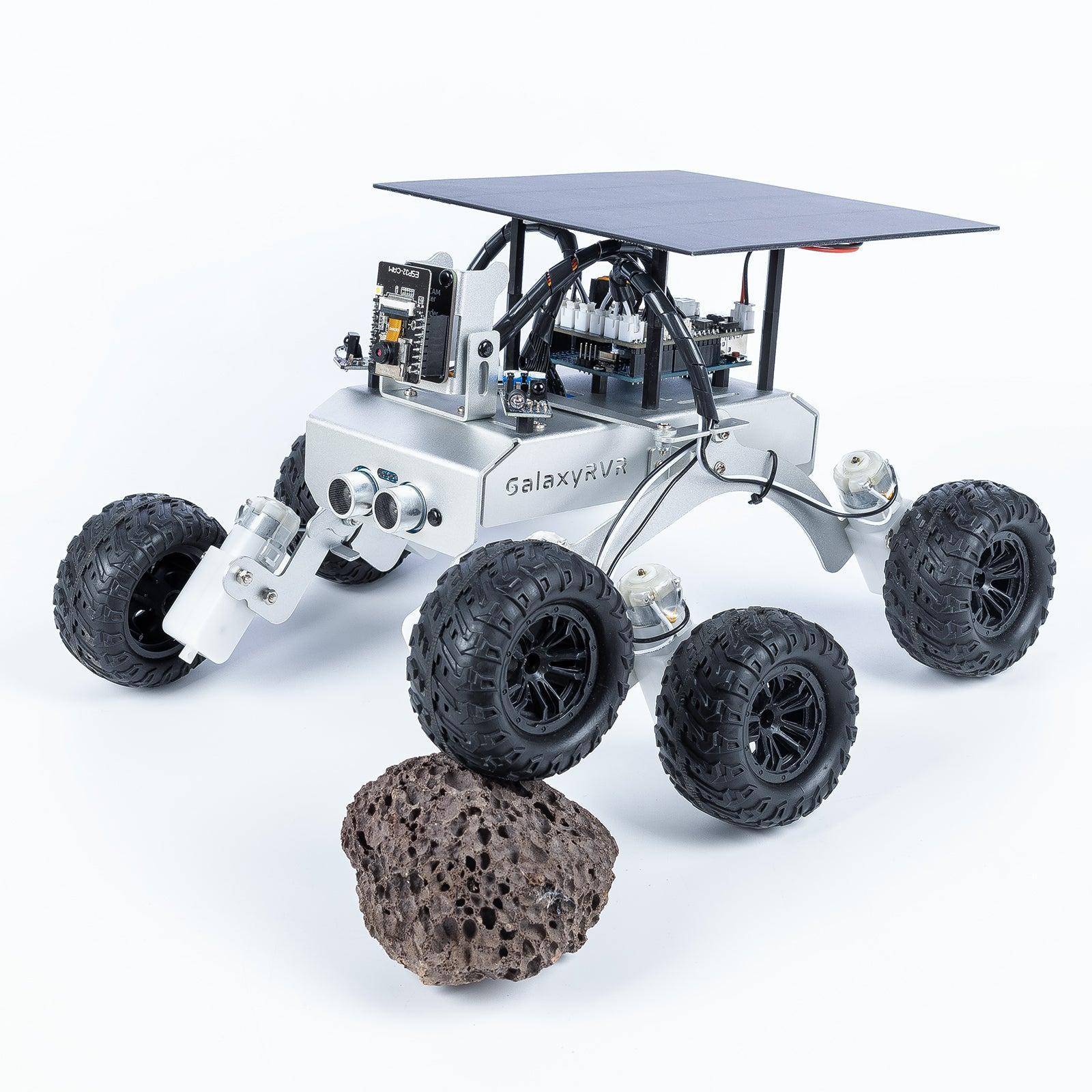 SunFounder GalaxyRVR Mars Rover Kit, Arduino Uno R3 kompatibel, Rocker-Bogie, Solar, FPV, ESP32 CAM
