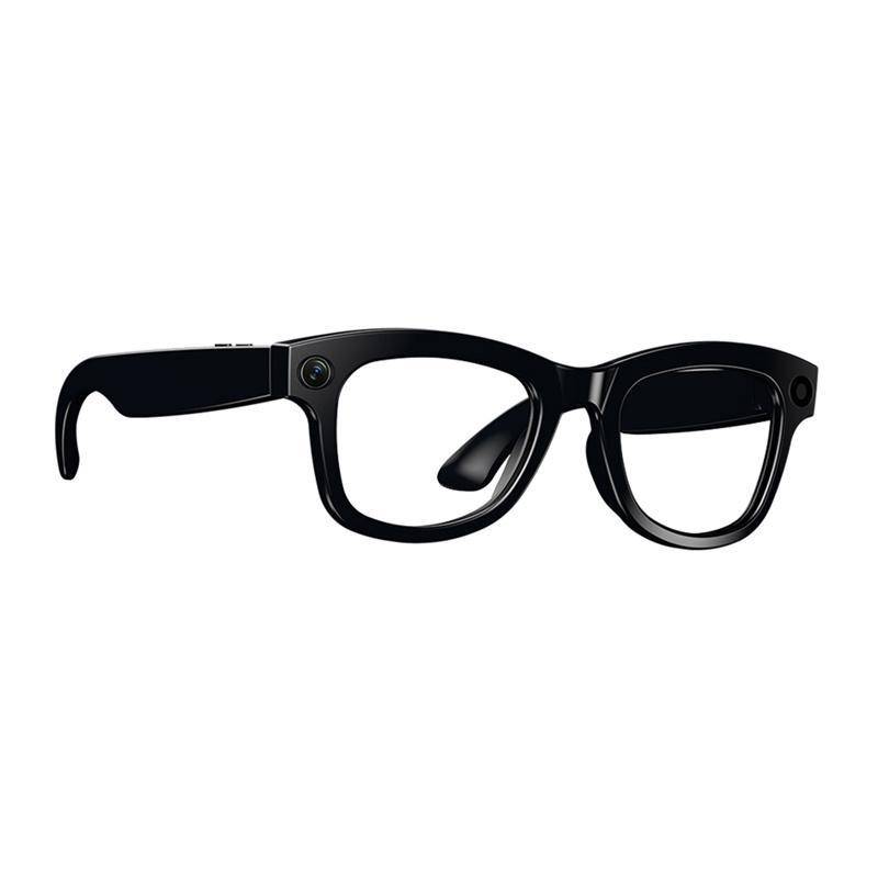 Zeblaze Eyewear Smart Glasses, Smarte KI Brille mit 5MP Kamera, Audio, Bluetooth, schwarz