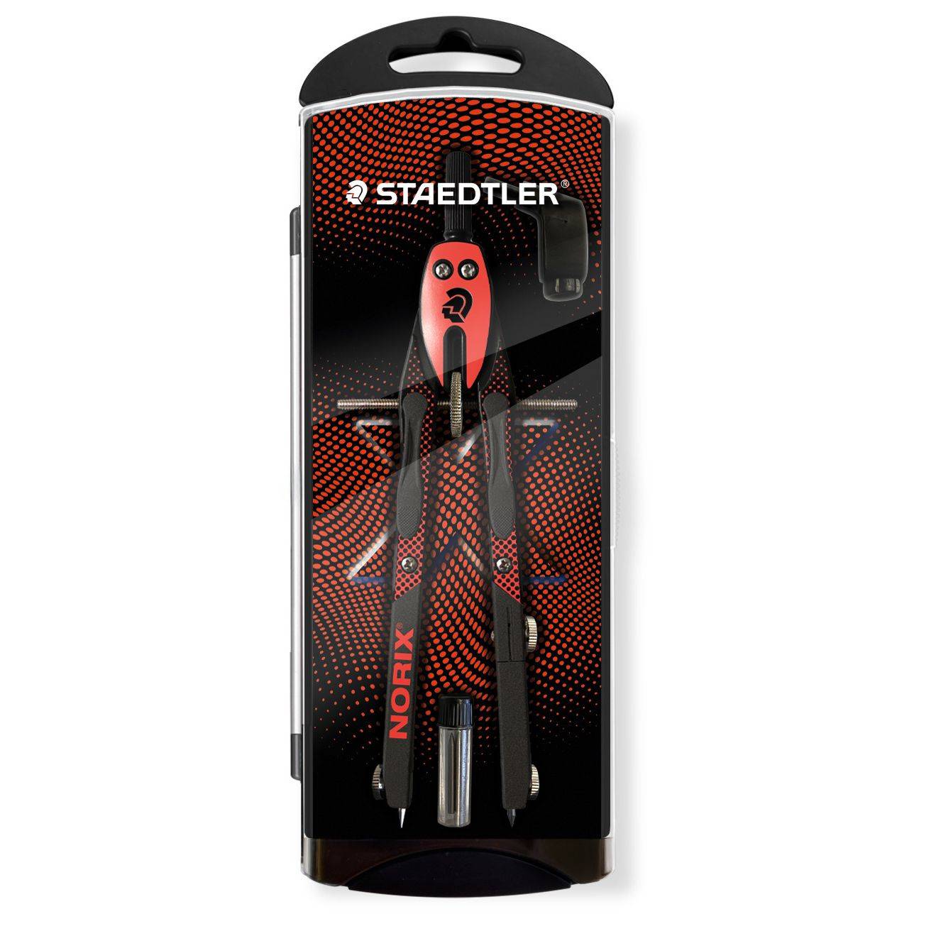 STAEDTLER Schnellverstellzirkel NORIX 555, koralle