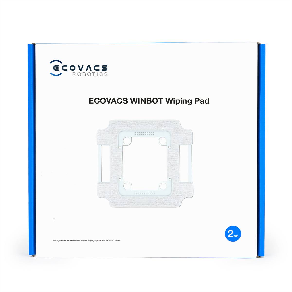 Mikrofaser Reinigungspads VPE 2 für Winbot W3