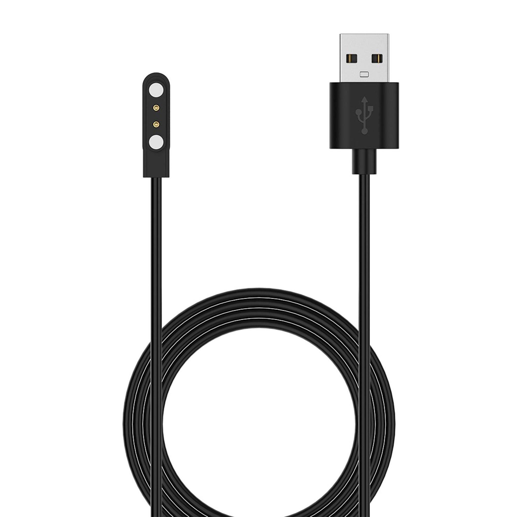 Ladekabel für Oppo Realme Watch 5 / Watch 3 USB A magnetisch Ladebase 1 Meter