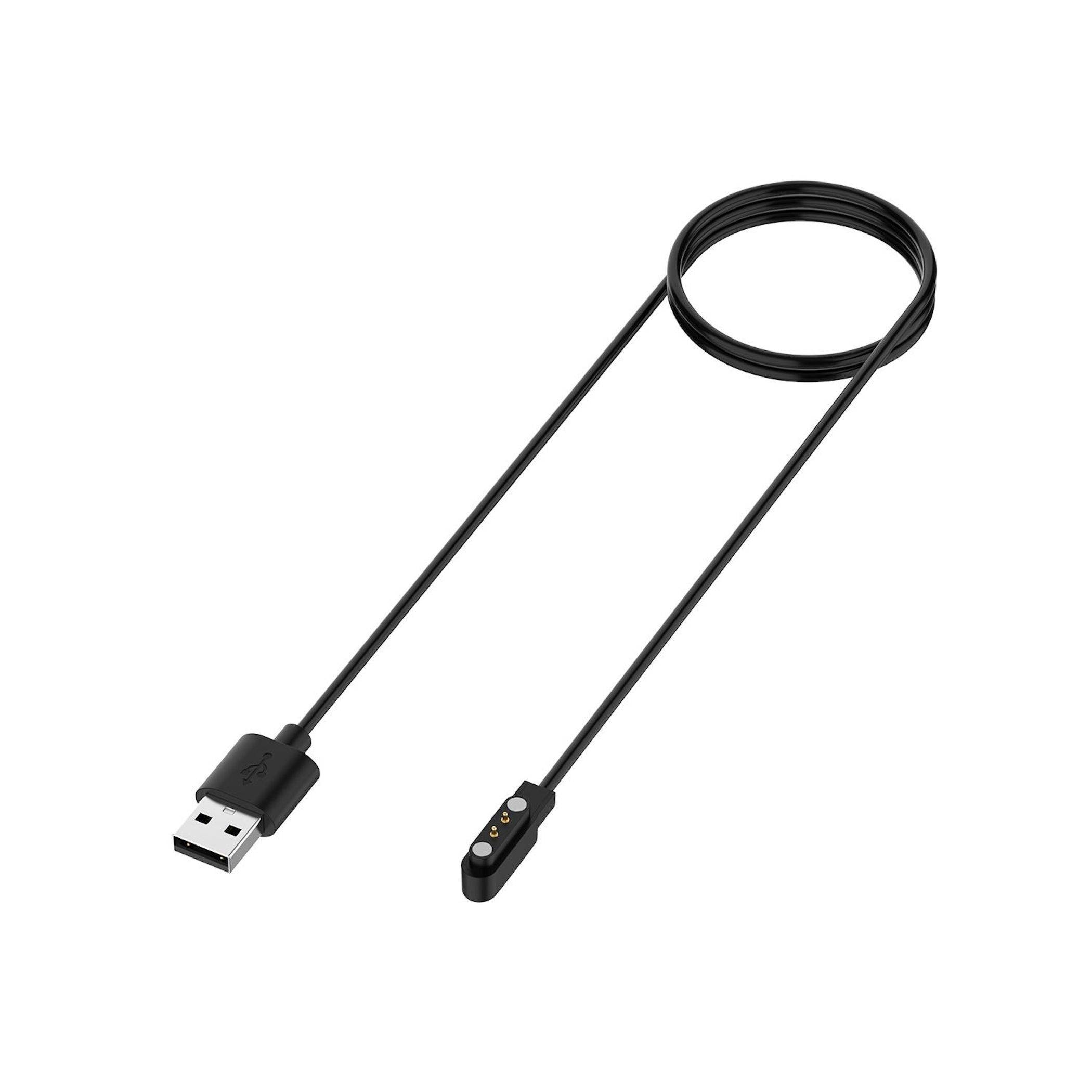 Ladekabel für Oppo Realme Watch 5 / Watch 3 USB A magnetisch Ladebase 1 Meter