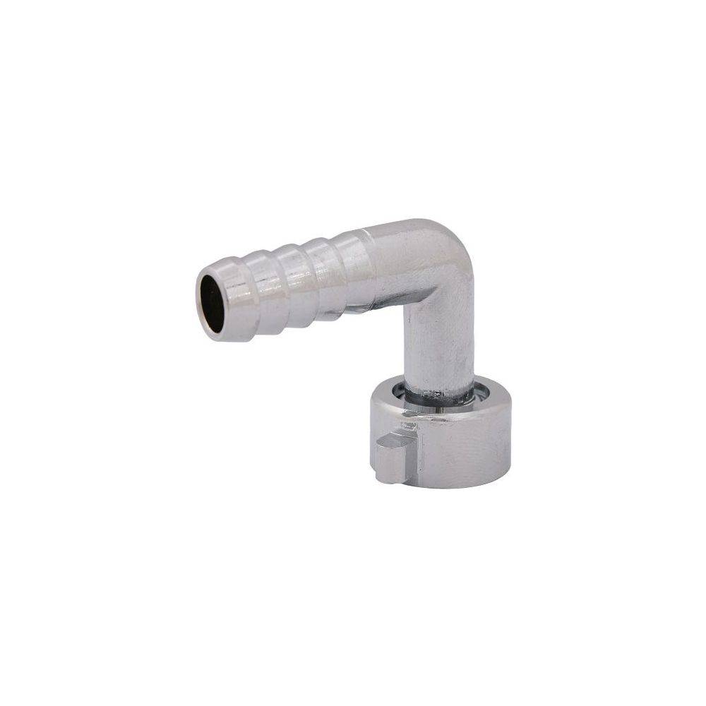 JS WINKELVERSCHRAUBUNG FLACHDICHTEND, 3/8"x1/2", CHROM