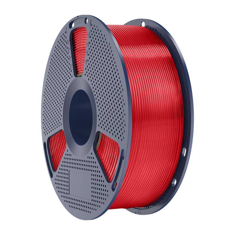 Sunlu PLA+ Filament, 1,75mm, 1kg - Farbton: Transparent Red