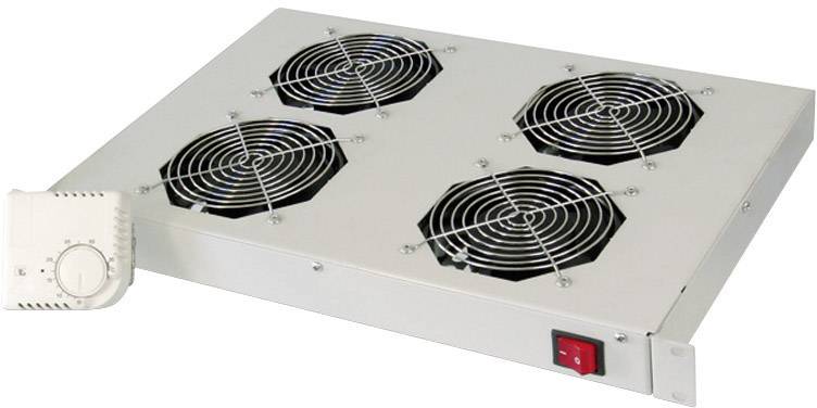 Digitus DN-19 FAN-4-HO 19 Zoll 4 x Netzwerkschrank-Lüfter Grau