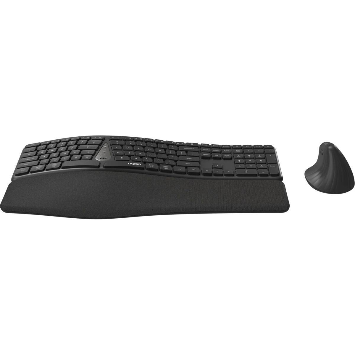 8810ME dunkelgrau Ergonomisches kabelloses Set