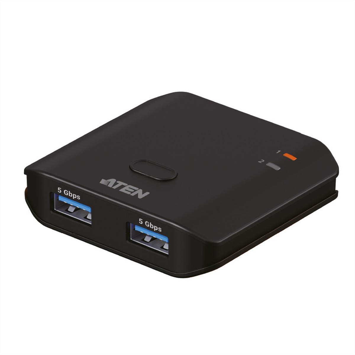 ATEN US4322 2x2-Port USB Sharing Switch, USB 3.2 Gen 1 Peripheral Sharing Switch