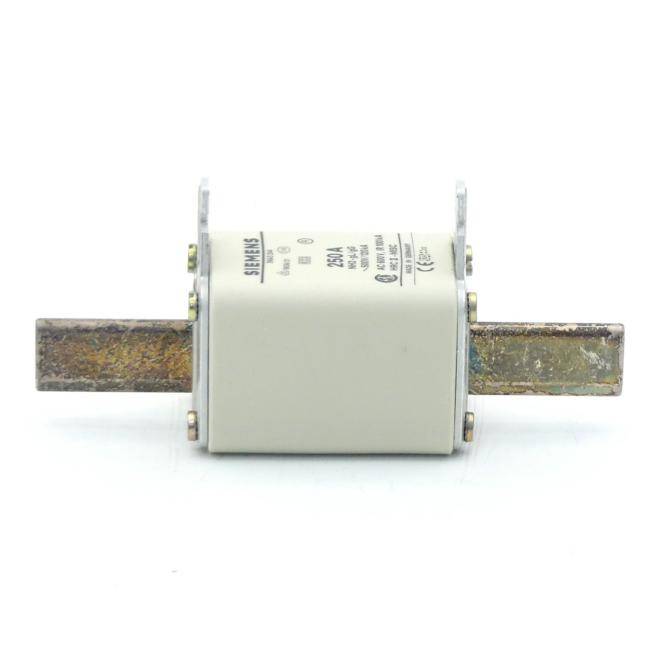 NH2-Sicherungseinsatz 250A 3NA3244 GL/GG 500VAC 440VDC mit Stirnmelder