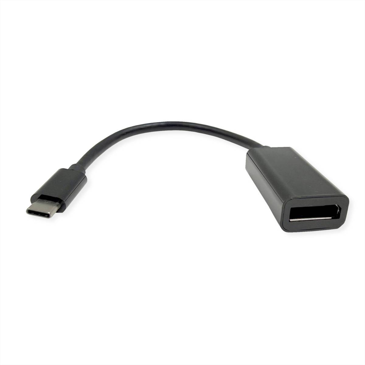 Roline Display Adapter USB Typ C - DP, ST/BU, 8K60
