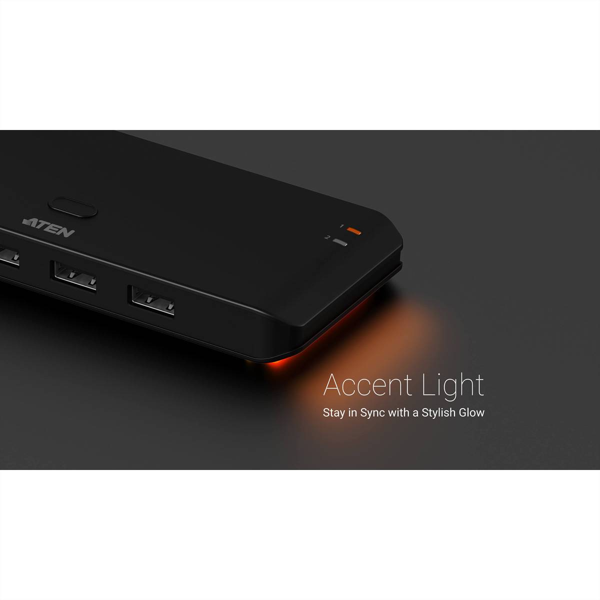 ATEN US4224 2x4-Port USB 2.0 Sharing
