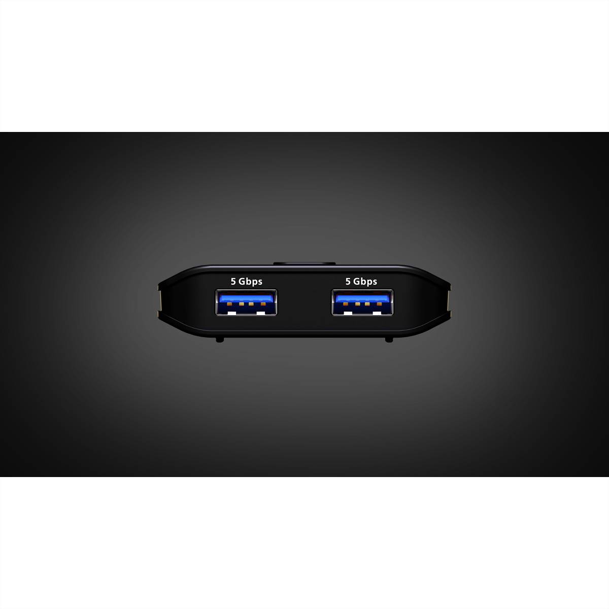 ATEN US4322 2x2-Port USB Sharing Switch, USB 3.2 Gen 1 Peripheral Sharing Switch