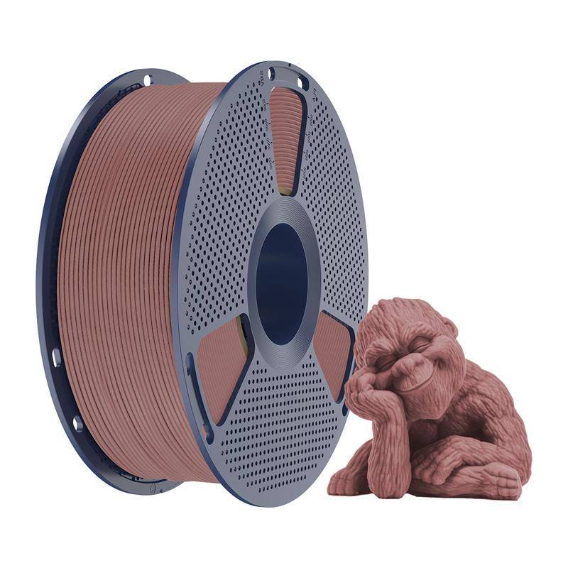 Sunlu PLA Wood Filament, 1,75mm, 1kg - Farbton: Wood Cherry
