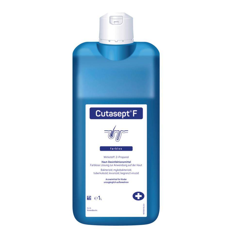 HARTMANN Desinfektionsmittel Cutasept® F, Hautdesinfektion, 1000ml/Flasche