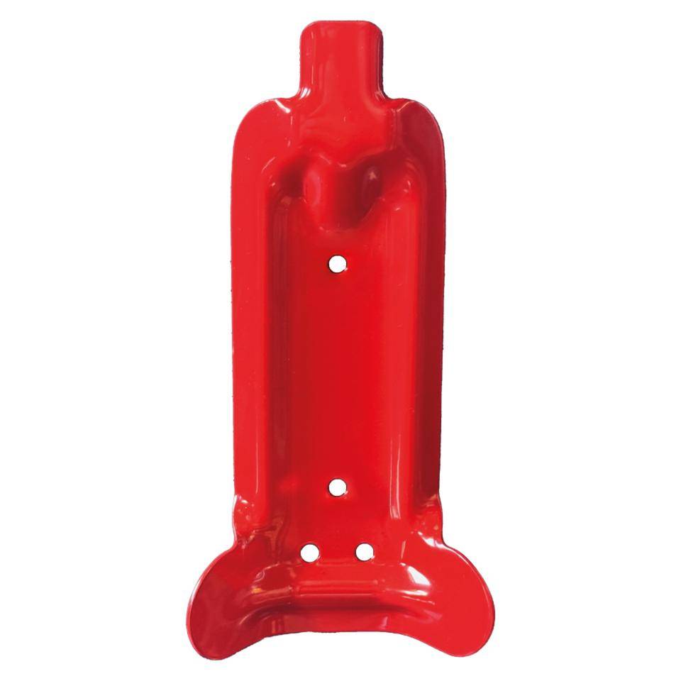 Jockel Wandhalter Universal, für Feuerlöscher 5-12kg/l,rot,Stahlblech,80x170mm