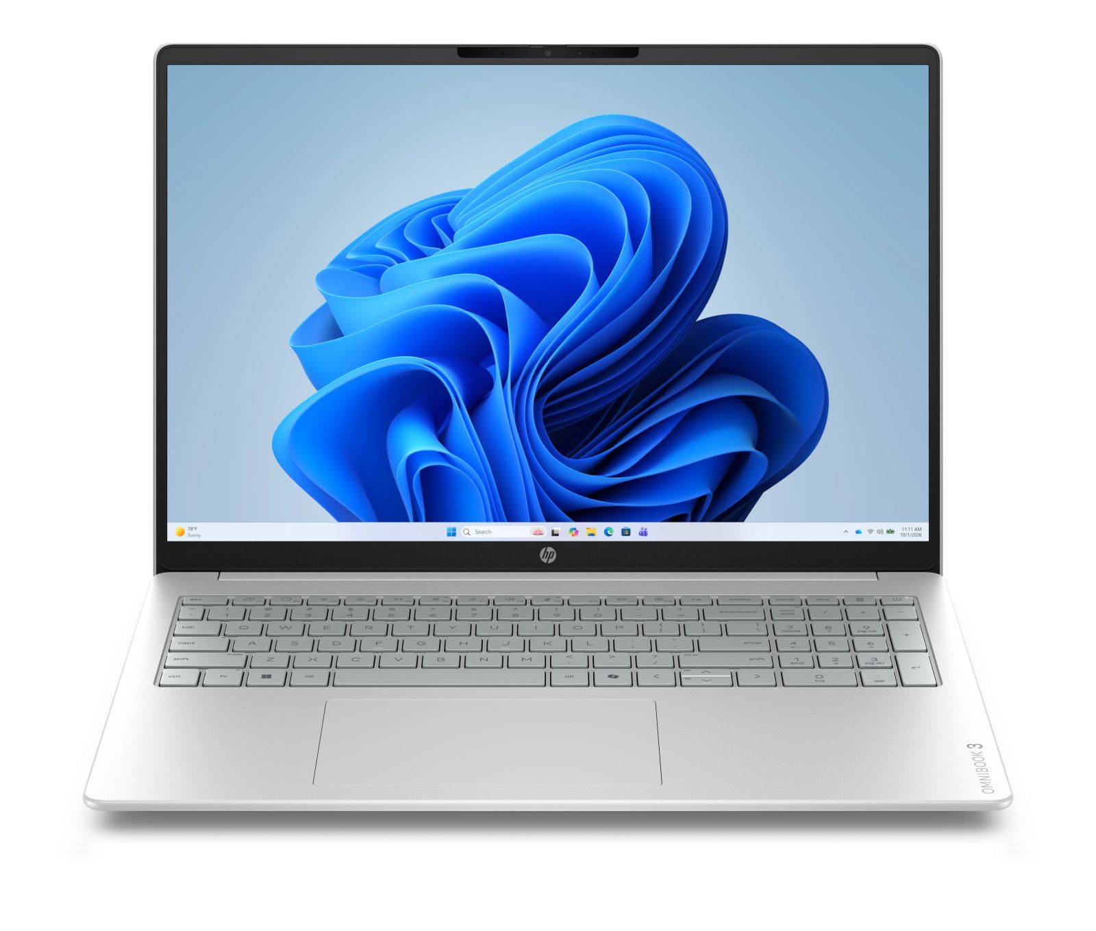 HP OmniBook 3 Laptop 16-by0655ng, AMD Ryzen™ 5, 40,6 cm (16"), 1920 x 1200 Pixel, 16 GB, 512 GB, Windows 11 Home