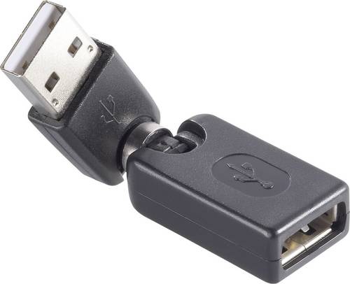 Renkforce USB 2.0 Adapter [1x USB 2.0 Stecker A - 1x USB 2.0 Buchse A] vergoldete Steckkontakte