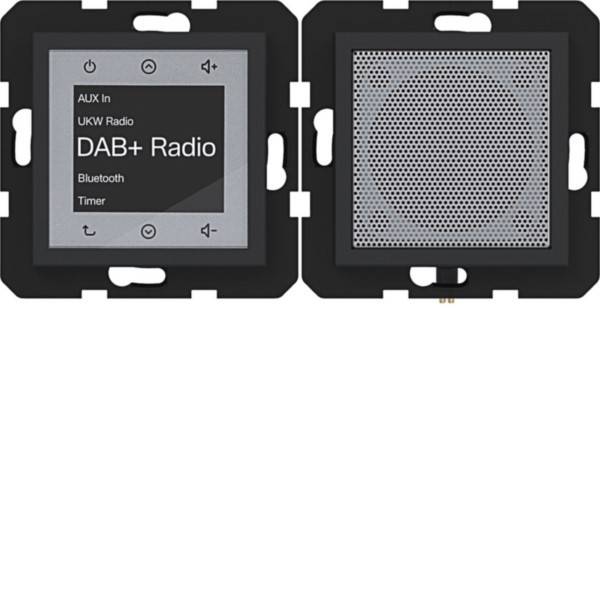 Hager Radio Touch DAB+ BT Lspr WAN6110BM