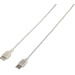 Renkforce USB-Kabel USB 2.0 USB-A Stecker, USB-A Buchse 1.80 m Transparent RF-2915241