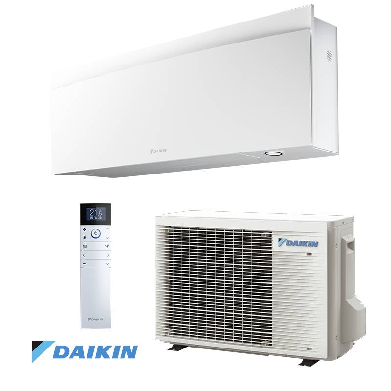 Daikin Emura 3 FTXJ35AW + RXJ35A Inverter-Klimaanlage – 12000 BTU, Wi-Fi, A+++/A+++, bis 35 m², mattweiß