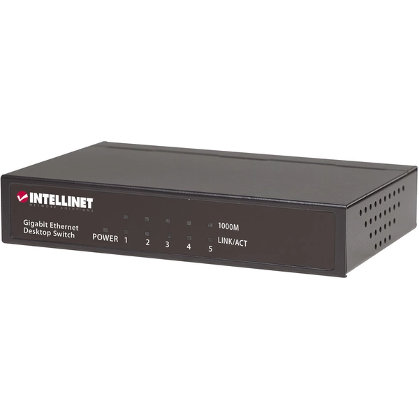 Intellinet 530378 Netzwerk Switch 5 Port 1 GBit/s Intellinet 530378 Netzwerk Switch 5 Port 1 GBit/s