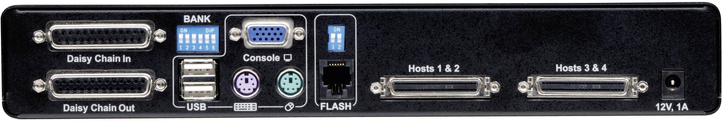 Belkin F1DA104Zea 4 Port KVM-Umschalter VGA USB, PS/2 1920 x 1440 Pixel