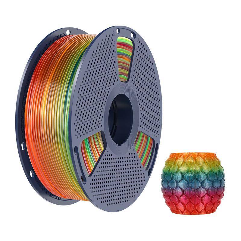 Sunlu PLA Rainbow Filament, 1,75mm, 1kg - Farbton: Transparent Rainbow 01