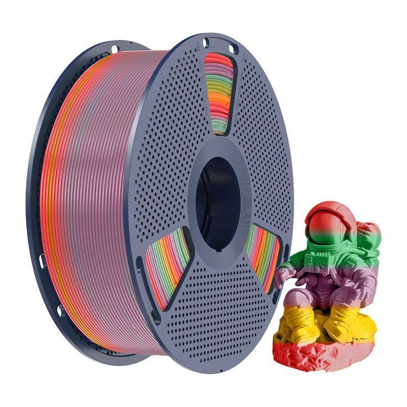 Sunlu PLA Rainbow Filament, 1,75mm, 1kg - Farbton: Rainbow 01