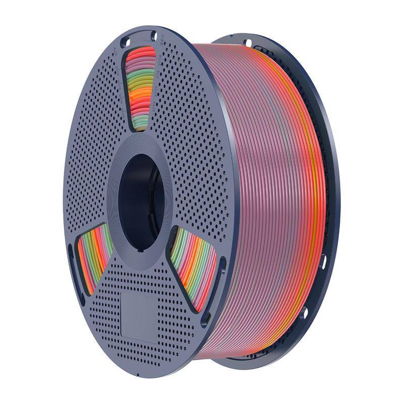 Sunlu PLA Rainbow Filament, 1,75mm, 1kg - Farbton: Rainbow 01