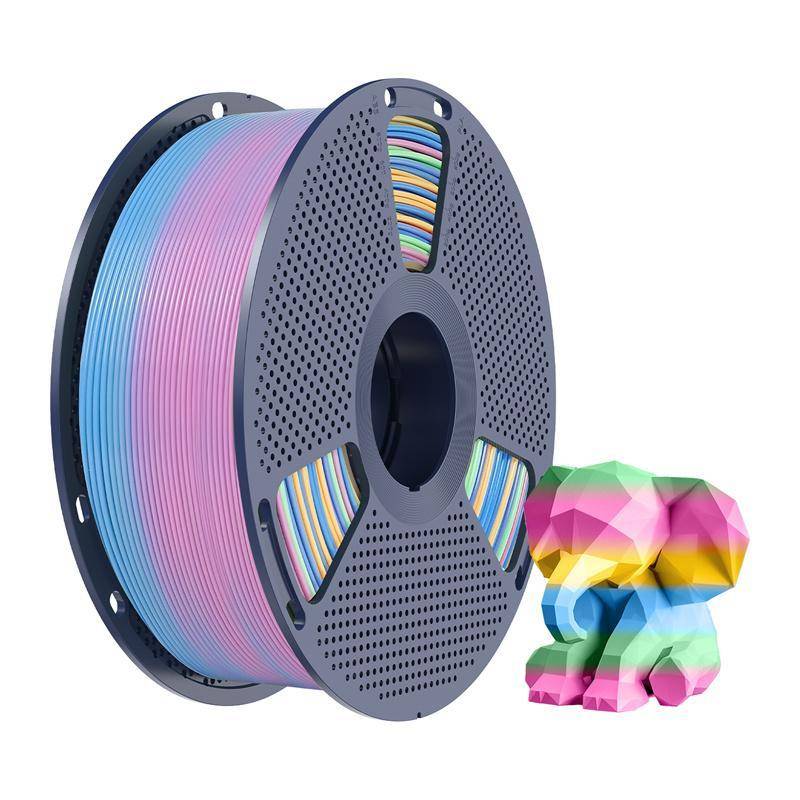 Sunlu PLA Rainbow Filament, 1,75mm, 1kg - Farbton: Rainbow 04