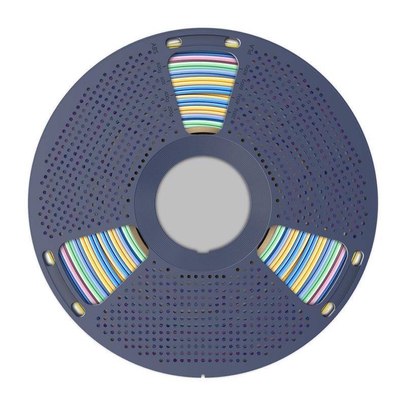 Sunlu PLA Rainbow Filament, 1,75mm, 1kg - Farbton: Rainbow 04