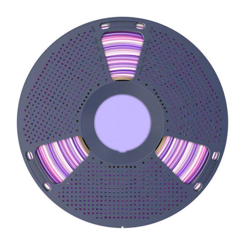 Sunlu PLA Rainbow Filament, 1,75mm, 1kg - Farbton: Rainbow 03