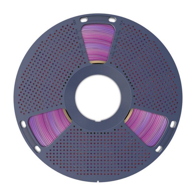 Sunlu PLA Rainbow Filament, 1,75mm, 1kg - Farbton: Transparent Rainbow 03