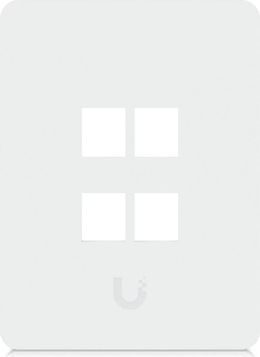 Universal keystone wall plate with paintable cover for a