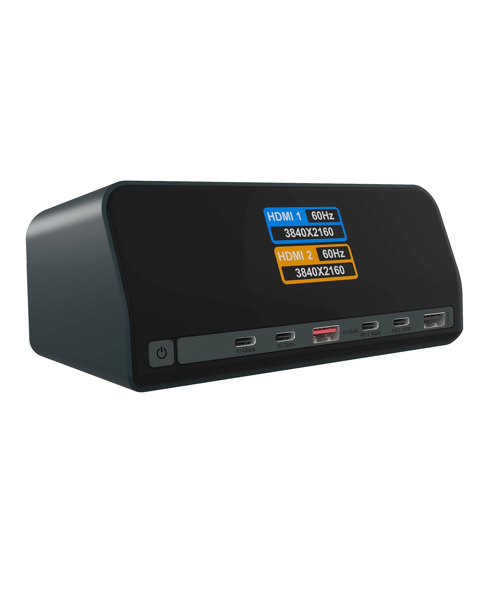 ICY BOX Dockingstation Heart Dock 2300 11 in 1 m. LCD Display